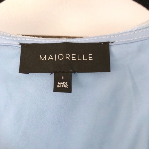 MAJORELLE Lace Ruffle Faux Wrap Dress from Revolve - Picture 3 of 3